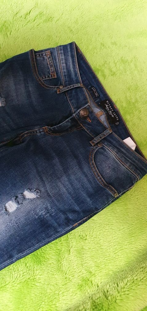 Spodnie jeansowe przecierane NOWE rurki r. 27 Whitney Jeans