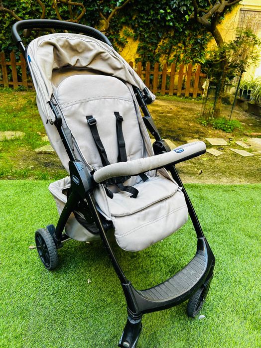 Trio Carrinho Chicco Kwik One + Ovo + Alcofa