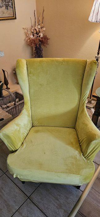Pokrowiec na fotel uszak Strandmon IKEA