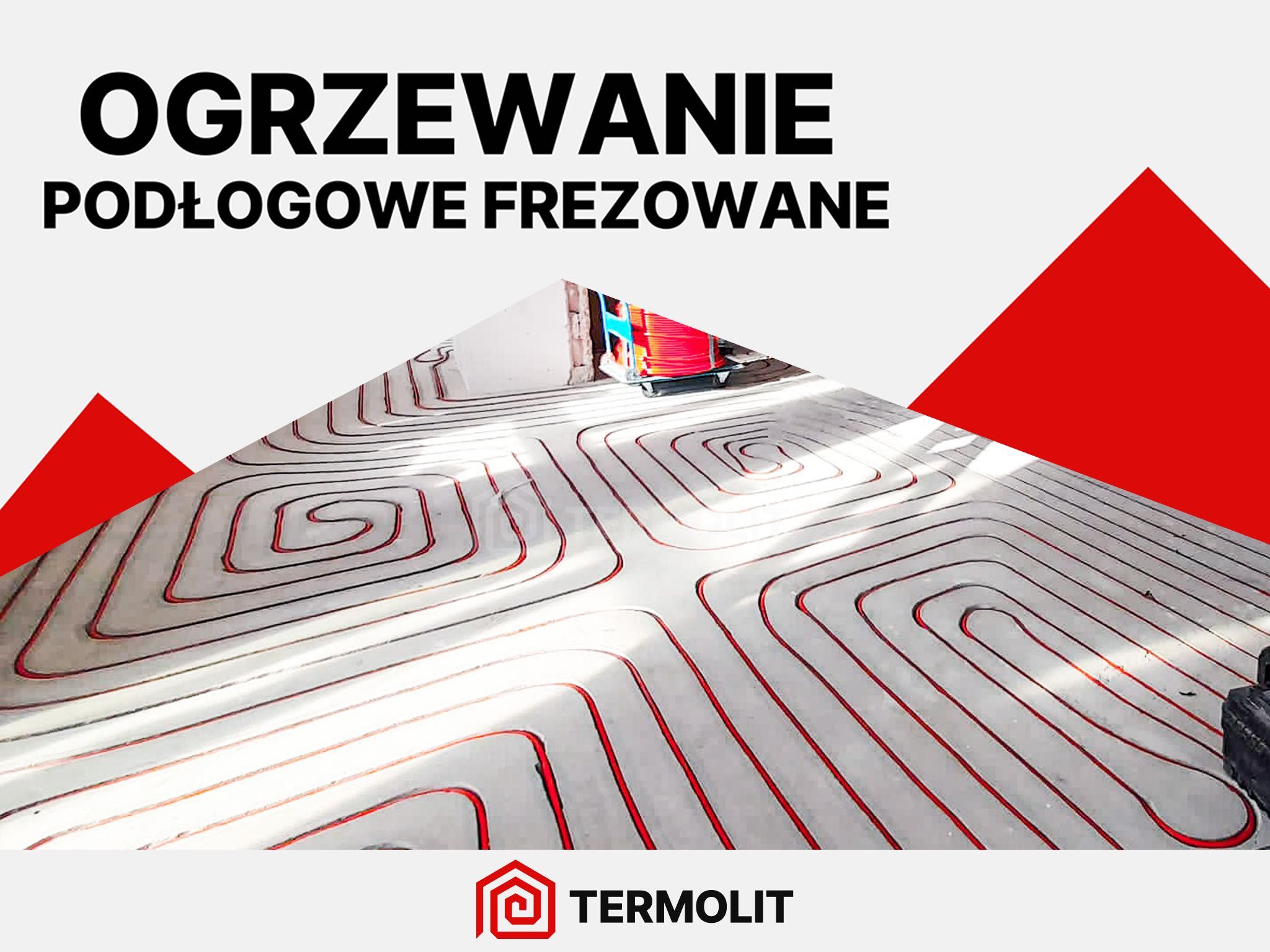 Frezowanie pod ogrzewanie podłogowe, posadzki wylewki hydraulik