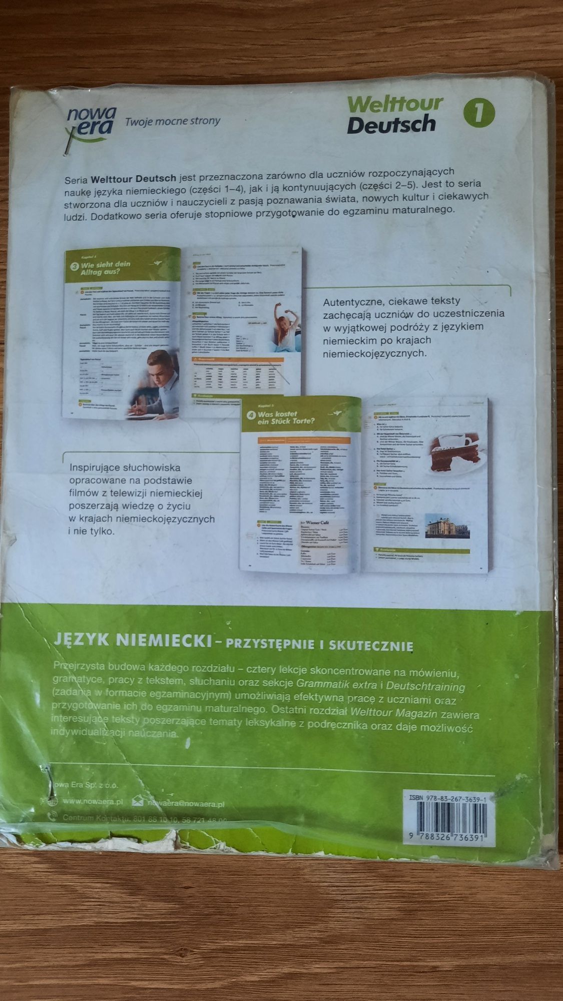 Język niemiecki Welttour deutsch 1