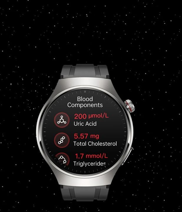 Zegarek Smartwatch Amoled Pomiar Curku Ekg Glukoza Bmi Rozmowy Ciśnien