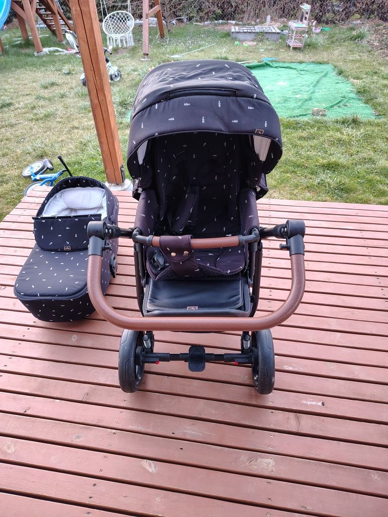 Wózek głęboki 2w1