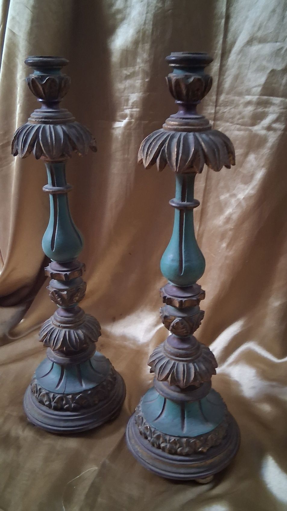 Par de candelabros