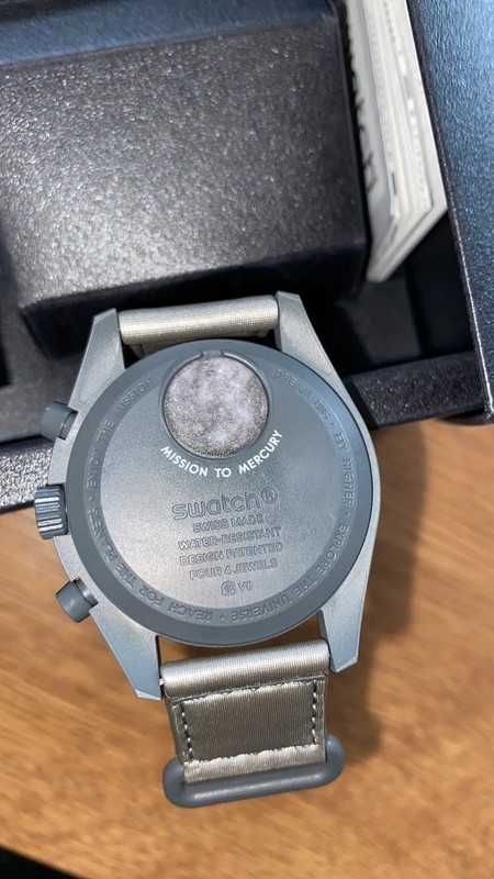 Omega x Swatch SO33A100 Merkury – Bioceramika Nowość 2025