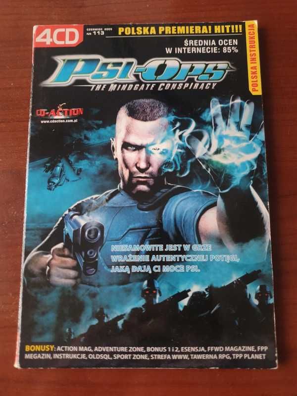 CD Action numer 113 Psi-Ops Sama Gra