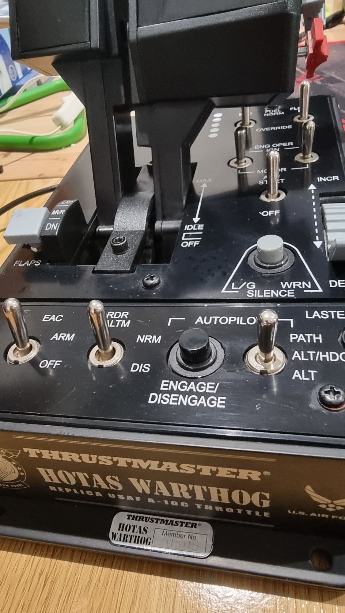 Thrustmaster Hotas Warthog Joystick Flight Simulator  DCS