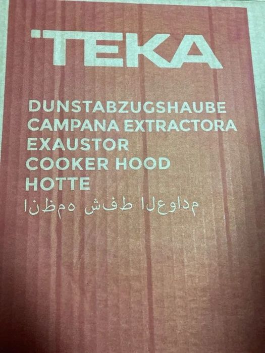 Exaustor Teka completamente novo