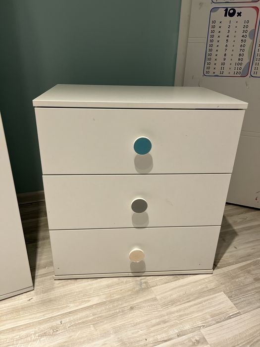 Szafa i dwie komody Ikea