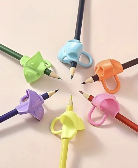 Uchwyt na kredkę motylek nakładka prawidłowego pisania