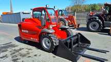Manitou SLT 420 Twisco Mini Ładowarka Teleskopowa  2 tony udźwigu 4 metry teleskop Sprowadzona z Francji BDB Stan Niska