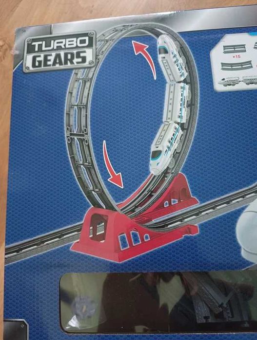 Pociąg na baterie z serpentyną