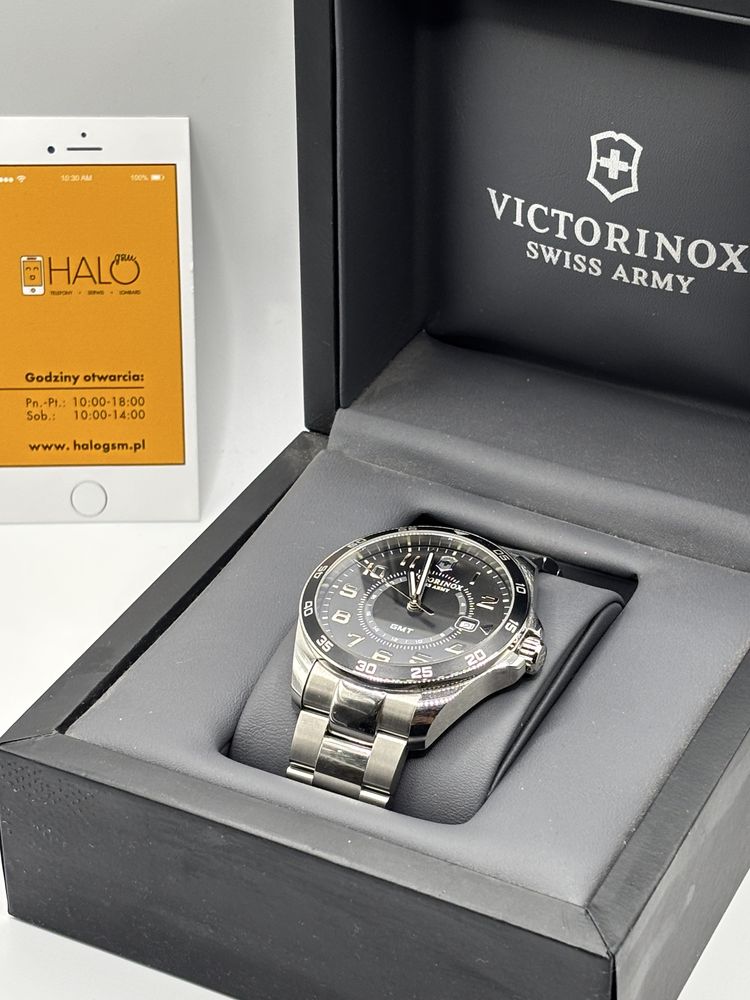 Męski Zegarek Victoronox FieldFoece GMT 241930 Halogsm Piotrkowska 19