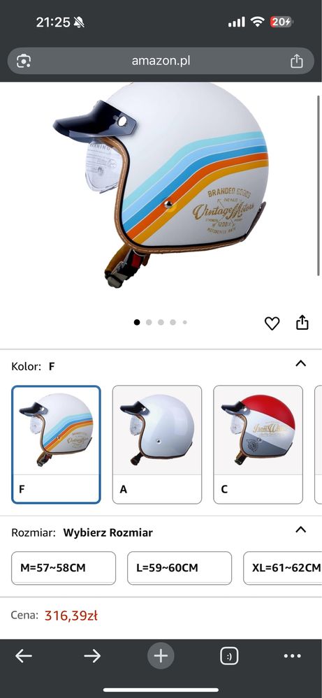 Kask motocyklowy