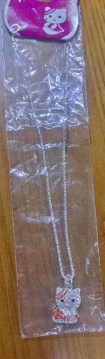 Colar Hello Kitty SELADO Nunca Usado