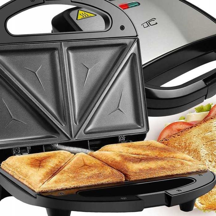 Prosty bezawaryjny Toster Domowy 2 Stanowiska NOWY