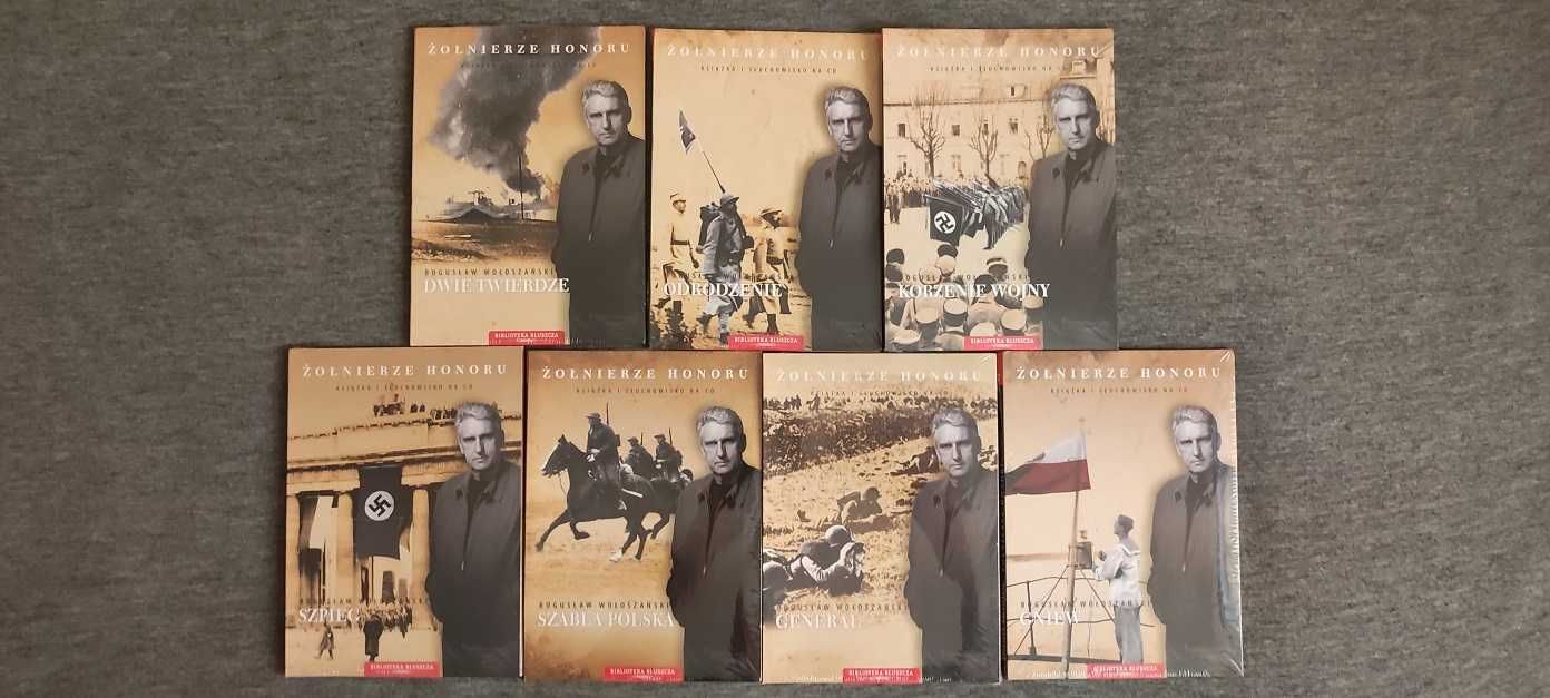 Książka i słuchowisko na CD, seria "Żołnierze Honoru", B. Wołoszański