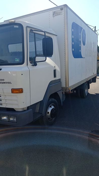 Nissan eco t100 ligeira, plataforma, contentor