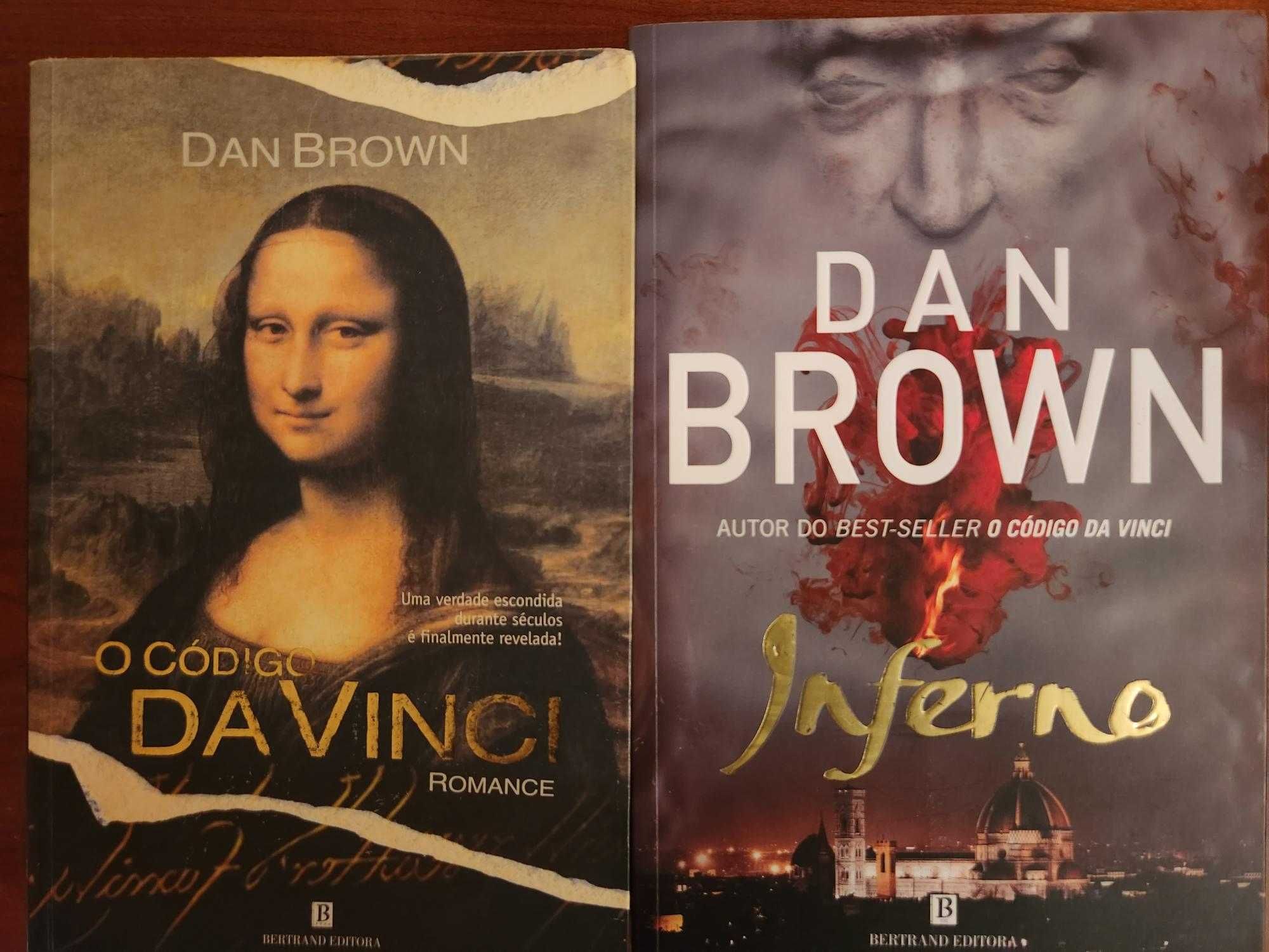 Livros DAN BROWM - cada 5 euros