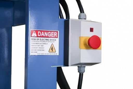 Elektryczna, warsztatowa i hydrauliczna prasa 100T WP100HPRK 3kW 820kg