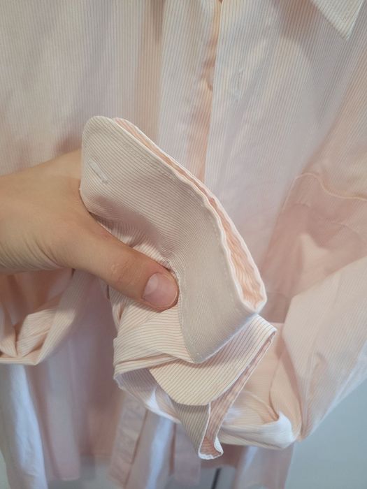 Koszula elegancka Boston Public rozmiar 40/41 kolor łososiowy Bawełna