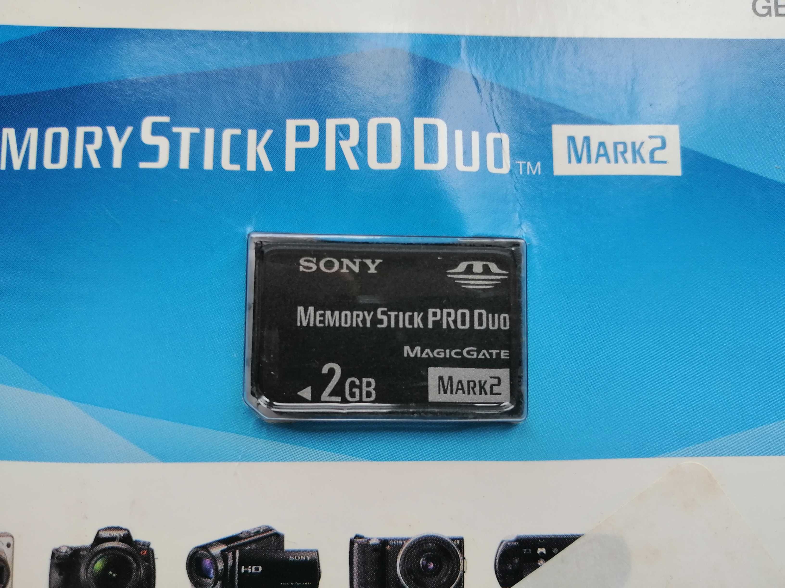 карта sony Memory Stick PRO Duo та Micro M2 для PSP PSP GO фото відео