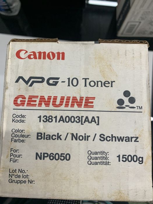 Canon NPG-10 1381A003 Toner Preto