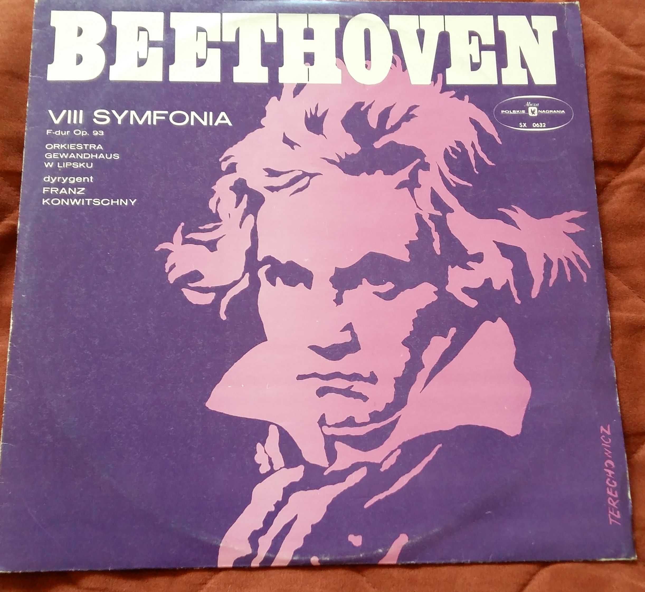 Beethoven -VIII Symfonia - płyta winylowa.Winyl.
