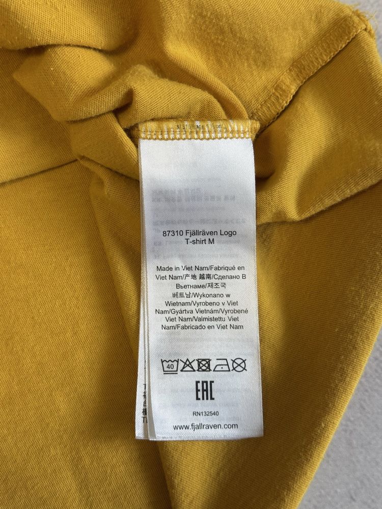 Футболка чоловіча Fjallraven big logo оригінал тактична