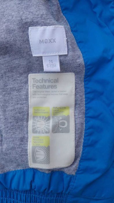 Casaco Reflector menino 9/12 meses