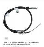 Linka do hamulca ręcznego prawa hyundai  IX35