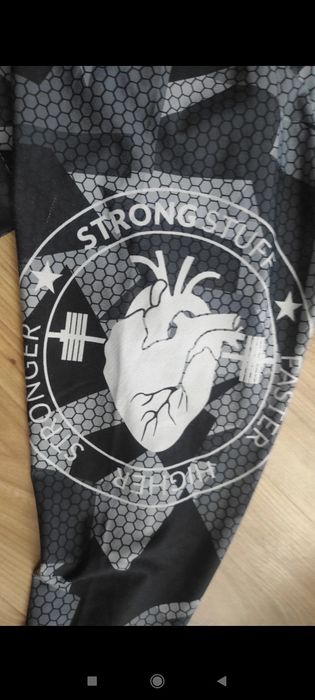 Leginsy używane męski w dobrym stanie roz.XS Strong Stuff