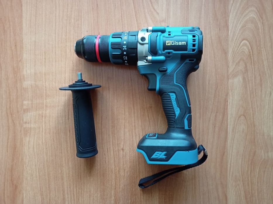 Wiertarko-wkrętarka udarowa bezszczotkowa 18V 60Nm Gisam/Makita NOWA
