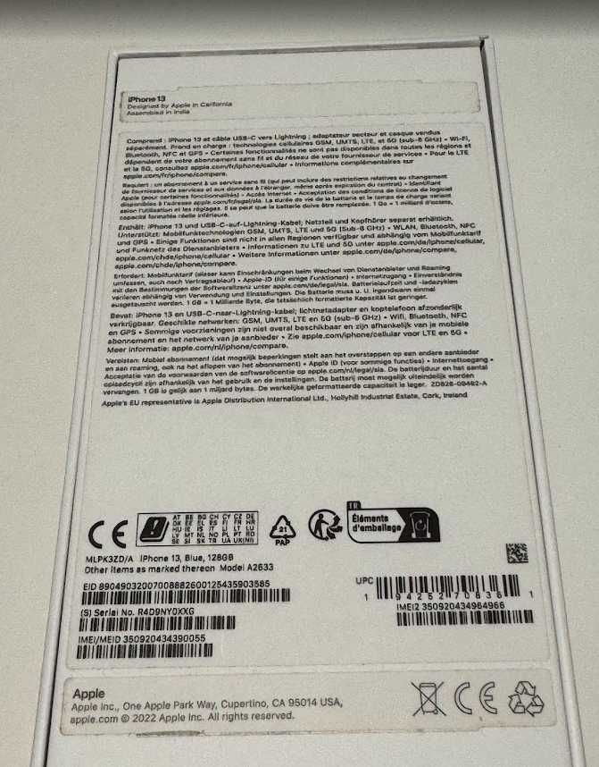 iPhone 13, 128 GB