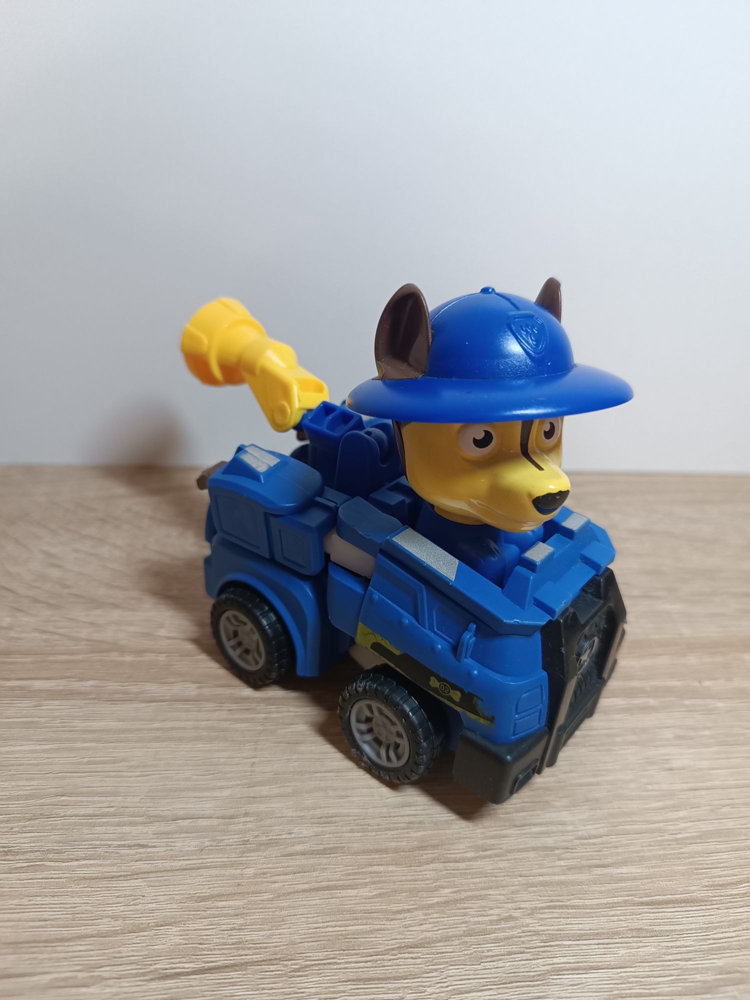 Psi Patrol Transformersy Chase Rocky Transformers pojazdy roboty