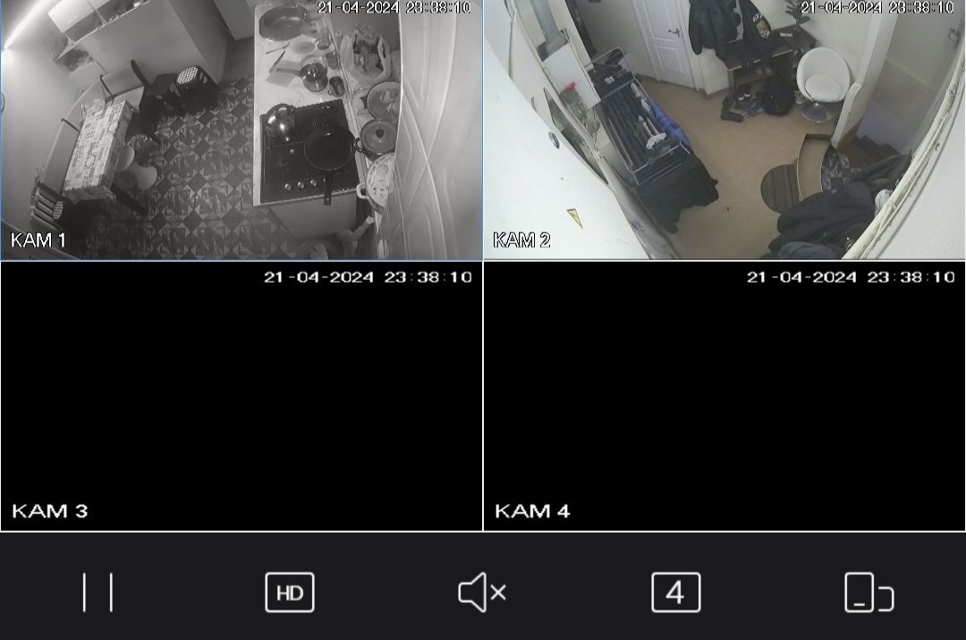Установка камер видеонаблюдения