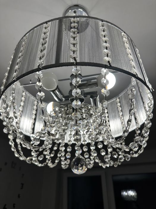 Żyrandol lampa sufitowa glamour