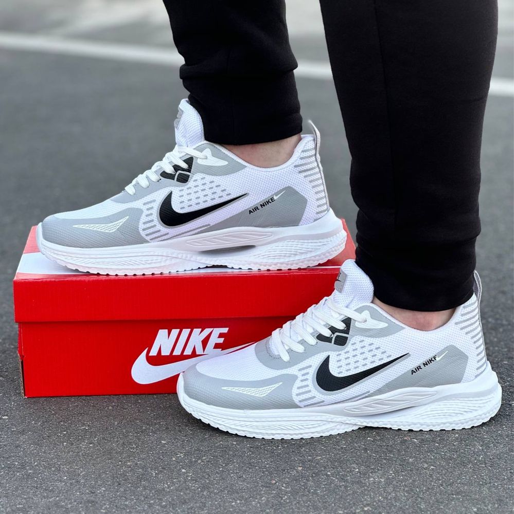 Чоловічі Кросівки Найк Білі Nike white 40-44 рм.