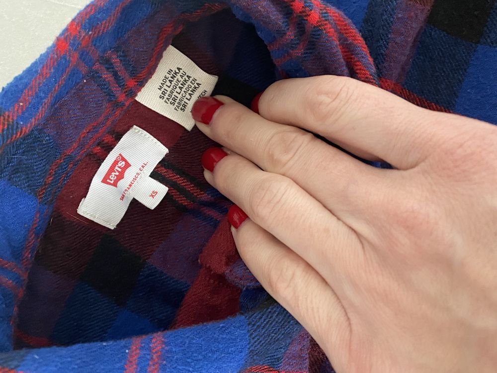 Levi’s XS koszula flanelowa męska