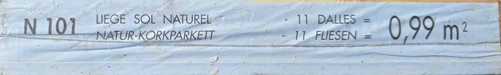 Naturalne płytki korkowe podłogowe KOREK 4x300x300mm  -opak. 0,99m²