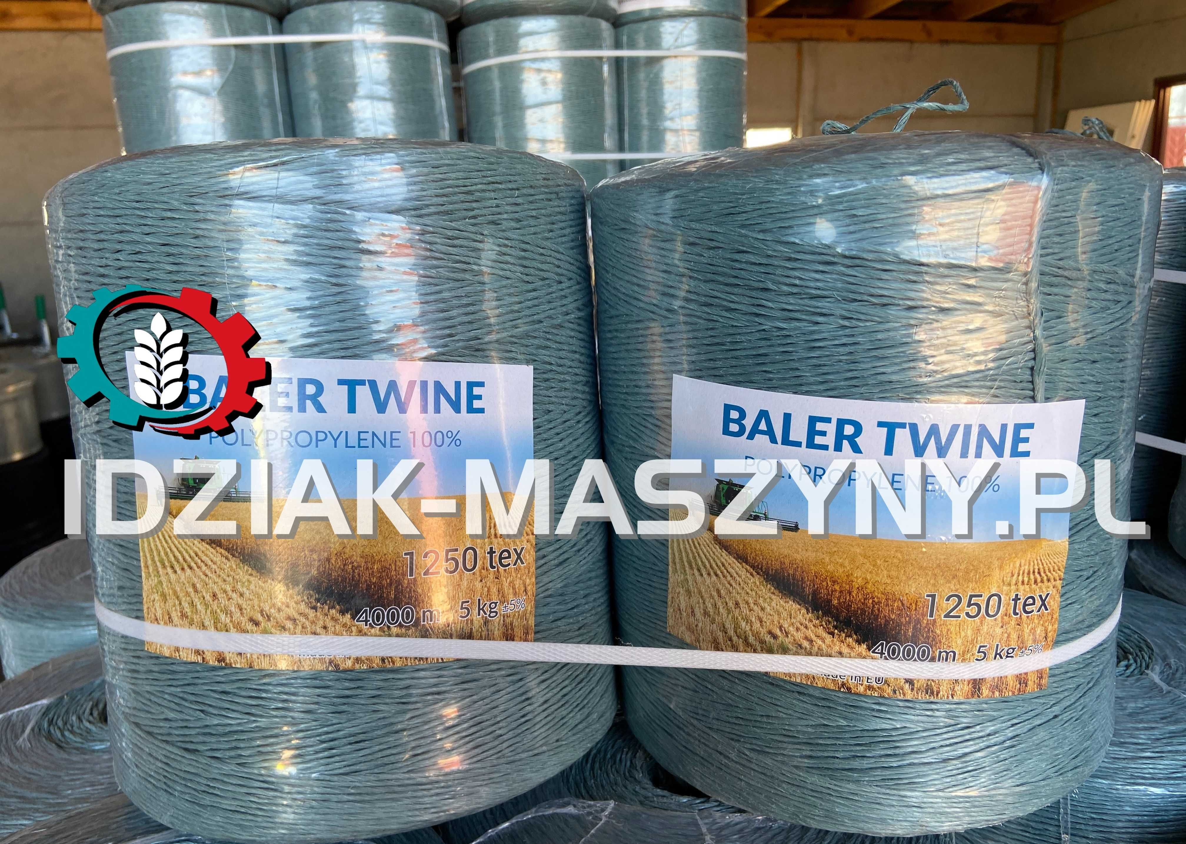 Sznurek Baler Twine 1250tex 4000m do bel wysyłka nowy