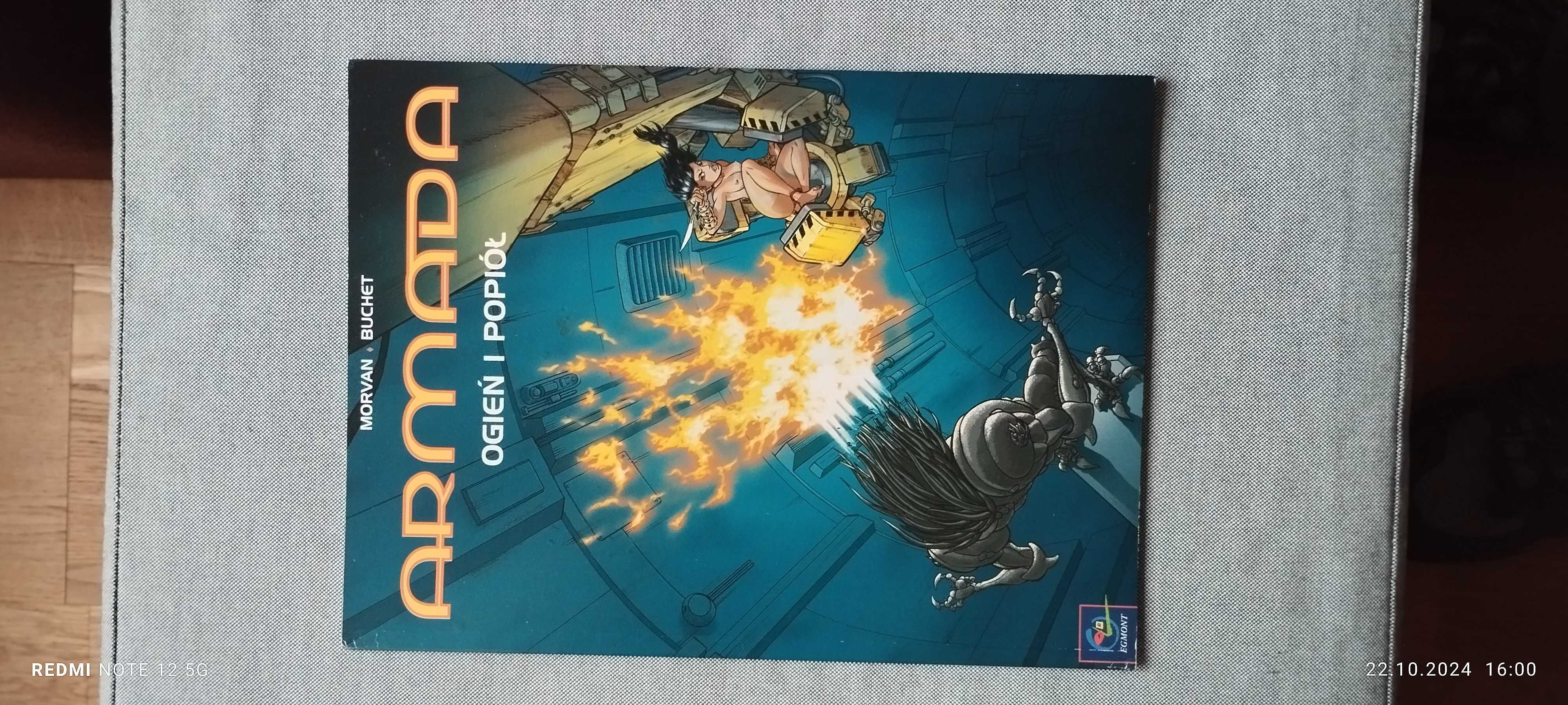 "Armada: Ogień i popiół" (pierwsze wydanie)