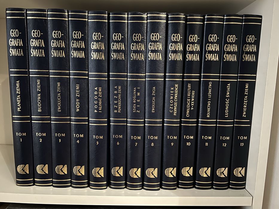 Wielka Encyklopedia Geografii Świata. Wydawnictwo Kurpisz 13 tomów