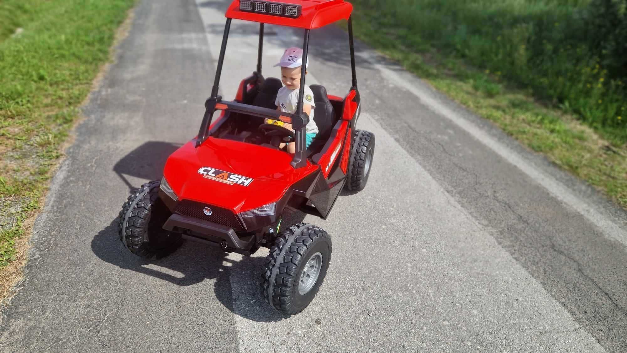 Autko dla dzieci BUGGY CLASH STRONG 600W na akumulator do 16km/h