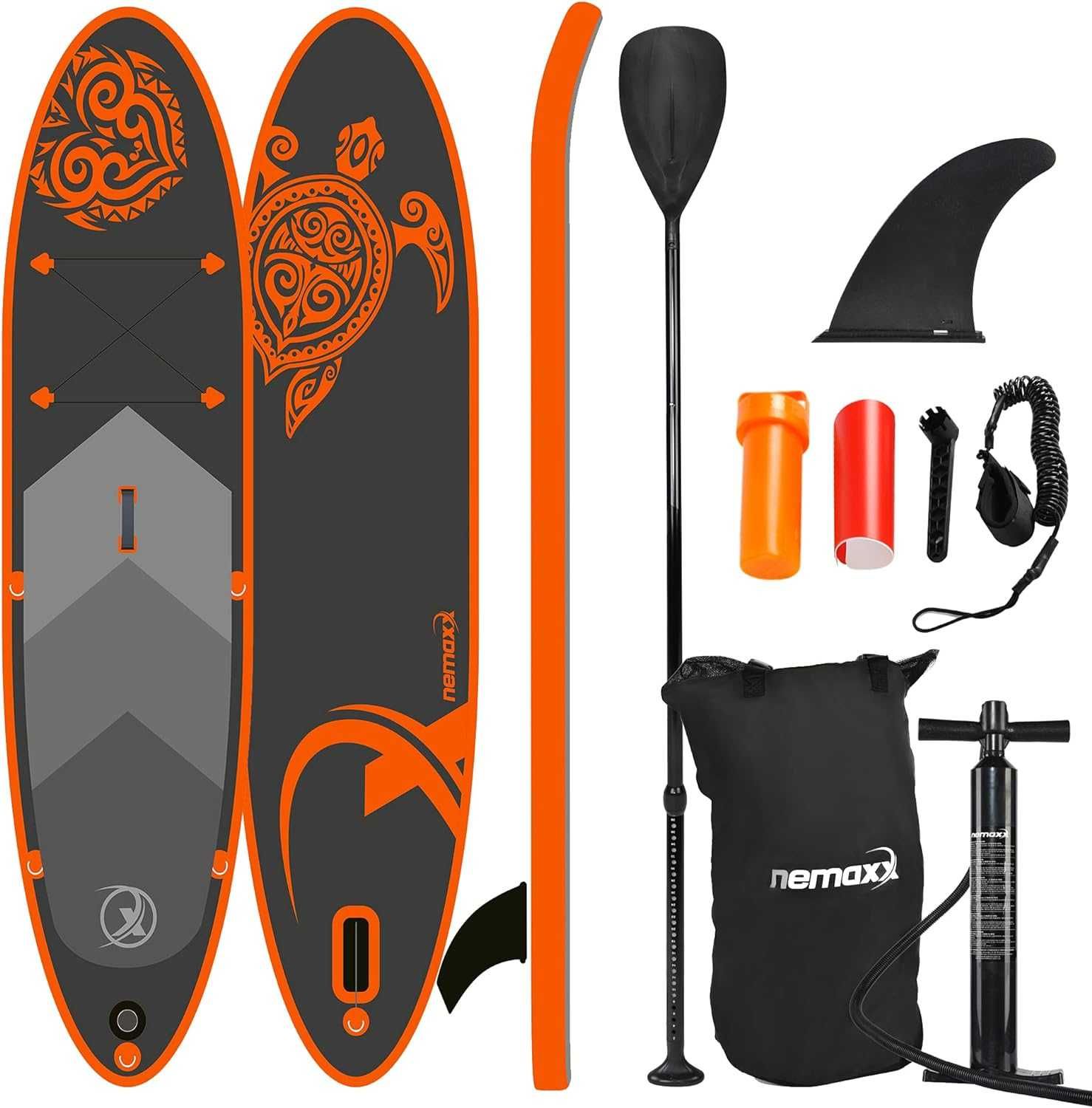 NEMAXX Stand Up Paddle Board (SUP), Zestaw Nadmuchiwana Deska NOWA