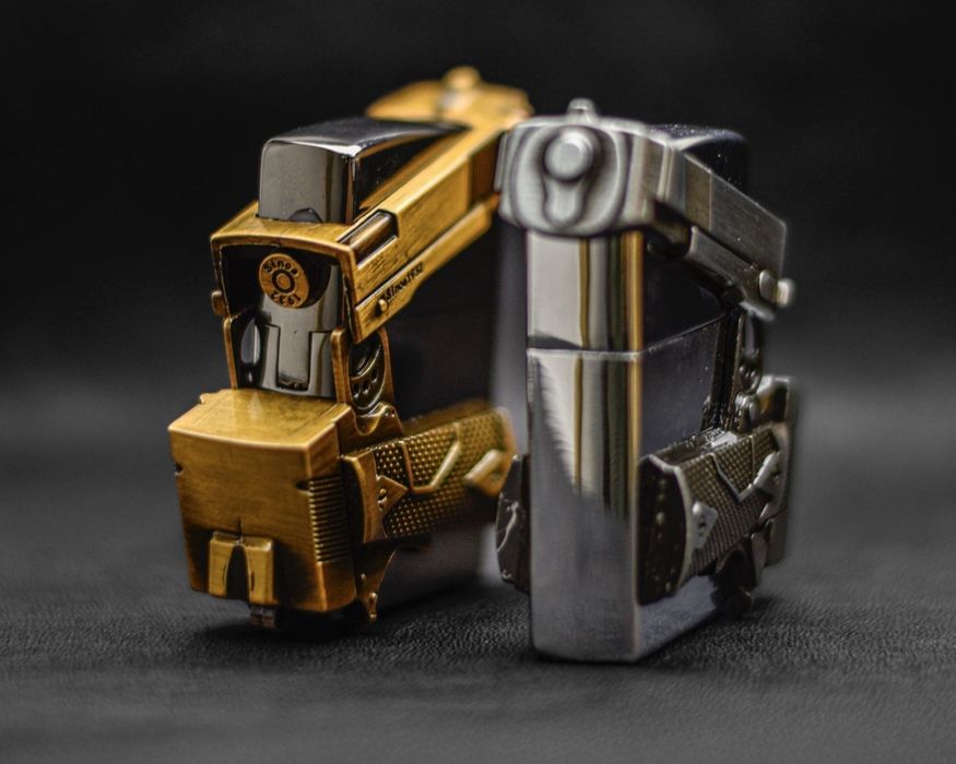 Zapalniczka Plomieniowa Na Gaz Pistolet Glock Metalowa Gazowa
pistolet