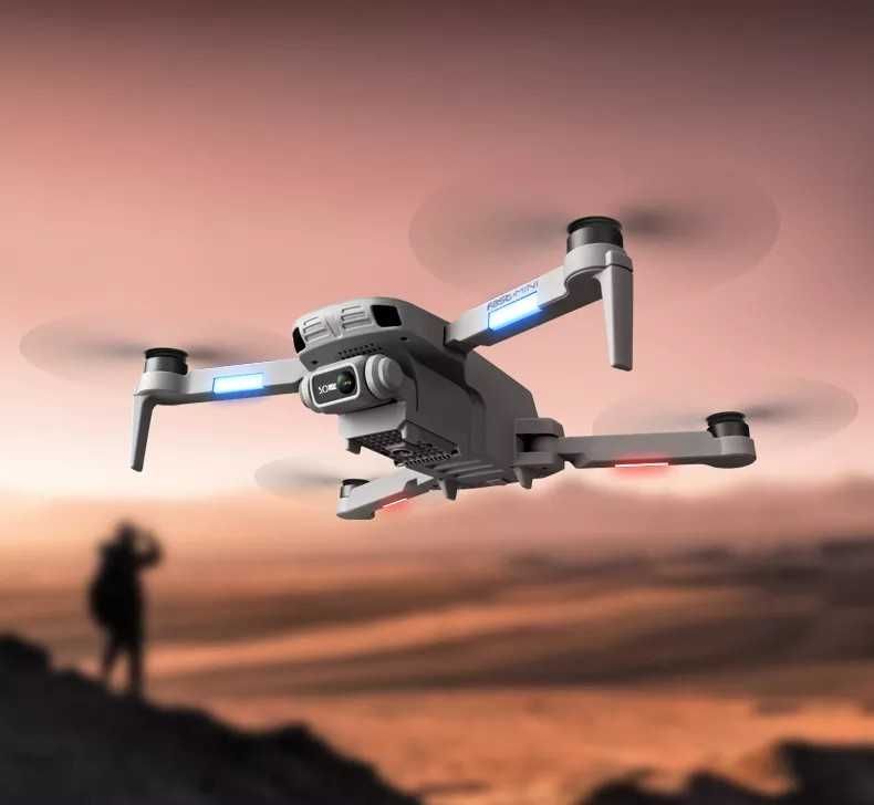 Dron F8 PRO 2024 2xkamera GPS zasięg 3km 30min lotu śledzenie