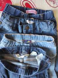 Zestaw 4 pary spodni dżinsowych w dobrym stanie
