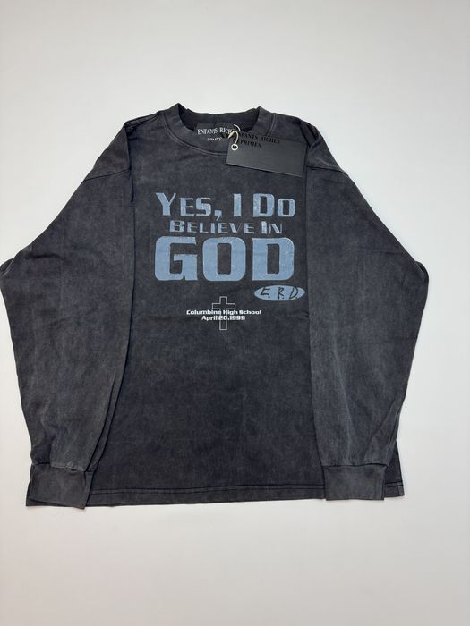 Лонгслів Enfants Riches Deprimes Washed Yes, I do believe in god erd