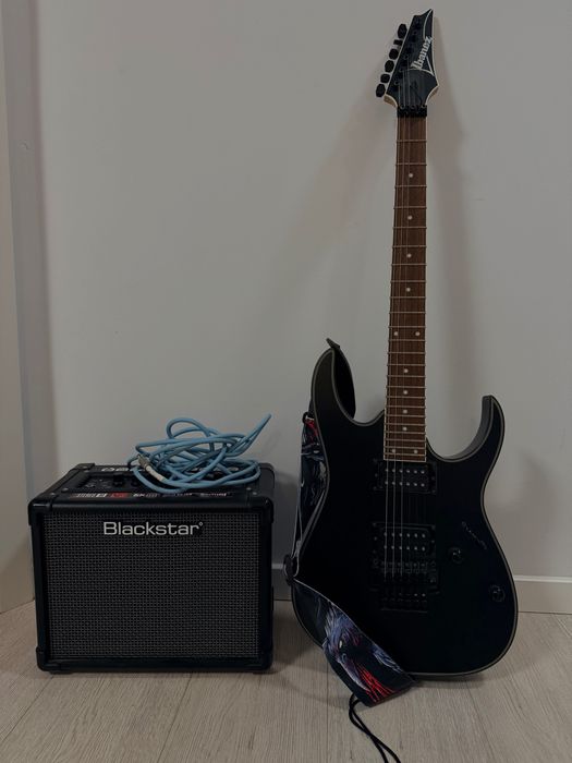 Ibanez RG370DXZ + Blackstar ID:Core V3 + kabel Fender — komplet
